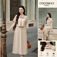 COCOMAY - Elegant style Maxy Dress suitable for work, going out and going to school