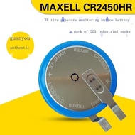 New-original▪ MAXELL Wansheng button battery CR2450HR 3v tire pressure monitoring motherboard PLC hi