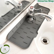 Silicone Sink Mat Waterproof Anti-Dust Sink Faucet Dry Mat Sink