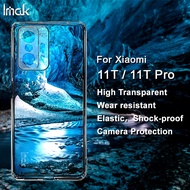 Imak Casing for OnePlus 9RT 5G Transparent Soft TPU Back Case 1+ 9RT 5G Clear Silicone Shockproof Co