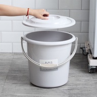 Plastic Bucket Portable Thickened with Lid/Pail With Cover