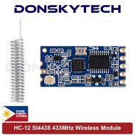 HC-12 wireless microcontroller module 433MHz long-range 1000M with antenna for Bluetooth SI4438 HC12