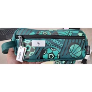 HIJAU (rREJECT) Smiggle PENCIL CASE 3IN1 Green Ball (Read Description)