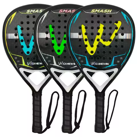 12K carbon fiber Padel racket Paddle racket EVA elastic memory foam core Lightweight tennis racket C