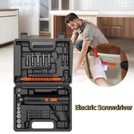 TIANCHUANG Cordless Electric Screwdriver, USB Rechargeable Lithium Battery Electric Driver, Multifun