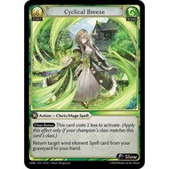 Grand Archive TCG - Cyclical Breeze (C)(Foil) - Mortal Ambition