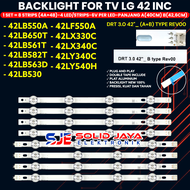 BACKLIGHT TV LG 42 INCH 42LB550 42LF550 42LB561 42LB563 42LB582 42LB530 42LX330 42LX340 42LY340 42LY