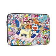 Doraemon Laptop Bag 10-17 Inch Shockproof Laptop Pouch Portable Laptop Protective Sleeve