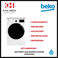 BEKO WTE12746X0 12KG FRONT LOAD WASHING MACHINE - 2 YEARS MANUFACTURER WARRANTY + FREE DELIVERY [MADE IN TURKEY]