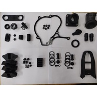 YAMAHA Y125Z Body Cover Rubbe Complete Set HEAD RUBBER HUB RUBBER SHIFT PEDAL RUBBER SEAT LOCK MAIN SWITCH