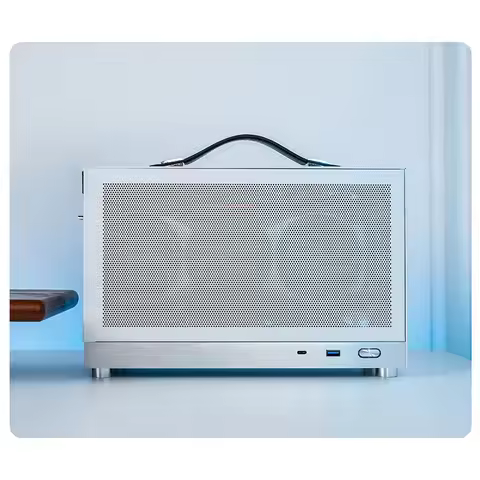 High Quality S300 Mini ITX Case Portable Type-C Super Small Desktop Computer Chassis
