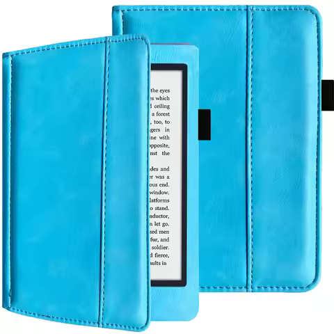 Funda For Kobo Aura H2O (2014) Case Smart N250 6.8" eBook PU Leather Flip Book Cover