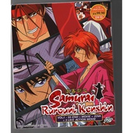 DVD Anime Samurai Rurouni Kenshin TV Series Vol.1-95End+Movie+2OVA+3Live Action Movie