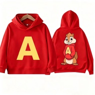 Alvin and The Chipmunks Green and Red Hoodie unisex Hoodie