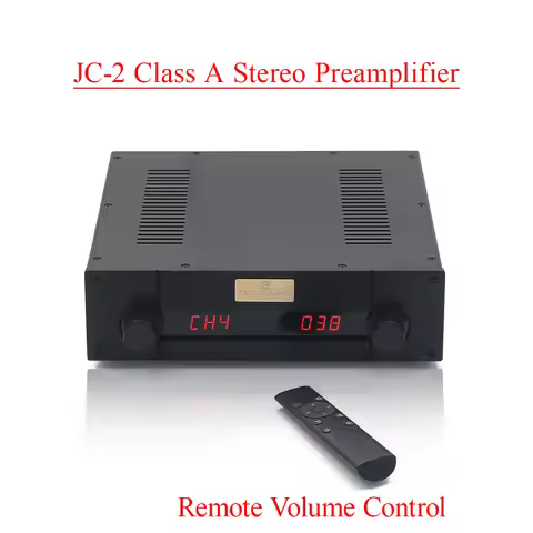 Finished MARK LEVINSON JC2 Circuit Based Advanced Preamplifer Remote Control 128 Steps Volume HiFi C