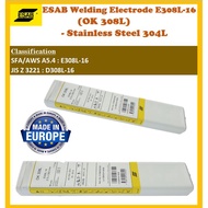 ESAB Welding Electrode E308L-16 (OK 308L)  - Stainless Steel 304L -- E308L / 308L