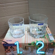 LUMINARC Octime GlassLuminarc Octime Glass/ Price Per 1 Box Contains 6 Pcs 200ml and 300ml Drinking 