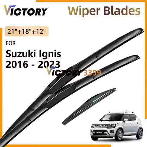Front Rear Wiper Blades For Suzuki Ignis 2016 - 2023 2022 2021 2020 2019 2018 2017 SZ-T SZ5 Windshie