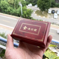 Gold Bar Gift Box Transparent Plate SATINE Collection Gold Bar Box Paint Silver Bar Collection Box I