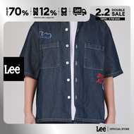 LEE เสื้อเชิ้ตแขนสั้นผู้ชาย คอลเลคชั่น Buddy Lee ทรง Comfort รุ่น LE F124MSHSN08