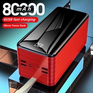 【100% ORIGINAL】 POERMA Powerbank 80000mAh Fast Charging PB-80 (80k)