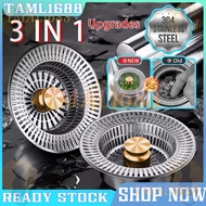 [✅Preferred] Upgrades 304 Stainless Stee Sink Waste Kit Bathroom Plug Trap Water Drain Filter Kitche