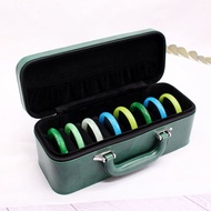 Bangle storage box15Jade Bracelet Display Box Ring Jade Jewelry Storage Box PU Leather Handbag