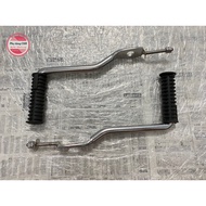 Cub's rear footrest with chain bowl