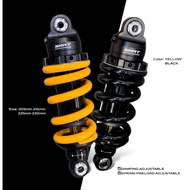 SMRT MONO GAS MONOSHOCK BLACK HITAM KURNING YELLOW 205MM 210MM 225MM 230MM LIKE RCB CUTTING