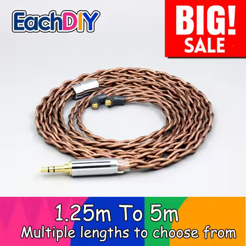 99% 24k Gold 7n Pure Silver Graphene Shield Earphone Cable For Etymotic ER4SR ER4XR ER3XR ER3SE ER2X
