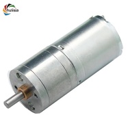 [chulisia] 6V/12V/240RPM-1360RPM DC Reducer Electric Motor Reduction Low  Motor for Robot