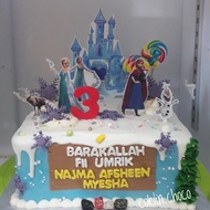 KUE ULANG TAHUN FROZEN ELSA / KUE ULTAH ELSA / CAKE FROZEN / KUE TART