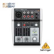 BEHRINGER XENYX302 USB mixer XENYX 302USB ( มิกเซอร์ 302 USB พร้อม USB/Audio Interface )