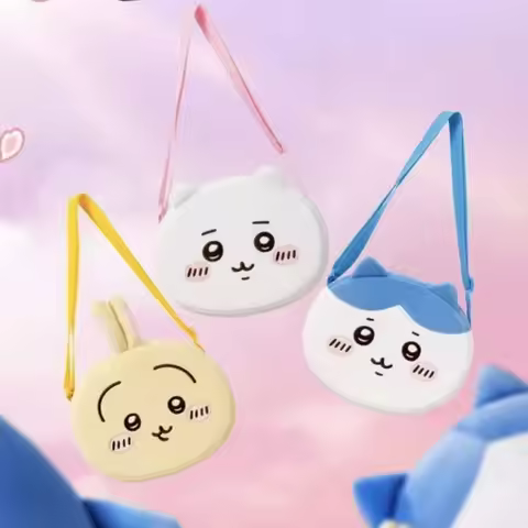 Chiikawa Crossbody Bag Hachiware Usagi Crossbody Bag Plush Bag Cute Bag Chiikawa Shoulder Bag Friend