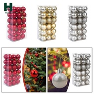Homyl 36 Pack Shatterproof Christmas Baubles for Christmas Decor, Small Shatterproof Christmas Baubl