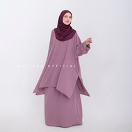 Kalisha - Aruna On set Tunik Setelan Wanita Tunik Set Rok Malay Terbaru
