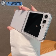 E-WOITD Flip7เคสสำหรับ Samsung Galaxy Z Z flip 7 Zflip7เคสป้องกันโทรศัพท์โปร่งใสสำหรับ Samsung zflip