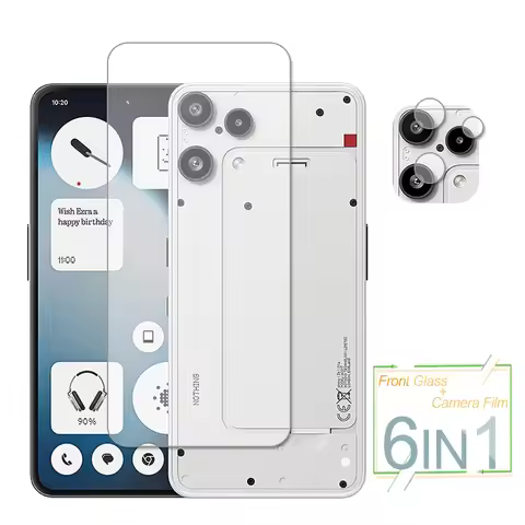 For Nothing Phone 3a Lite Glass Nothing Phone 3a Lite Screen Protector Tempered Glass Protective Cam