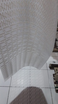 sablon setrika logo polyflex PVC meteran FREE DESIGN