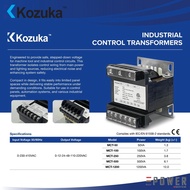 KOZUKA MACHINE CONTROL TRANSFORMER 50VA 100VA 250VA 500VA 1200VA  MCT-50 MCT-100 MCT-250 MCT-500 MCT