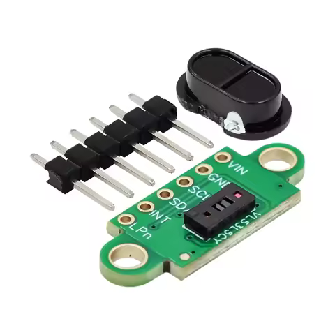 VL53L5X V2 TOF Wide Field Time of Flight Multi Area Laser Ranging Sensor Module VL53L5CX with Cover