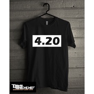 Distro Shirt 420 Combed T-Shirt Cool Men's T-Shirt