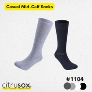 Citrusox Cotton Mid-Calf Socks, Basic Socks for Men (25-28 cm fits EU41-45) #1104