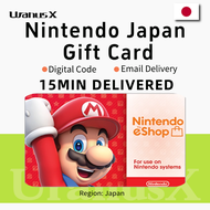 Nintendo Japan⚡Nintendo eShop Gift Card Code Japan⚡ Nintendo Gold Points Top Up⚡JAP eShop 500円 ~ 100