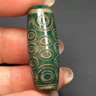 Natural Tibetan Genuine Old Mine Dzi Beads Rough Stone 21 Eye Dzi Beads Loose Beads Pure Agate Neckl