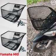 ยามาฮ่า mio fresh ตะกร้า หน้า ตาข่าย ดำ ตะกร้า แต่ง รถ yamaha mio