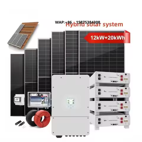 Deye 12kW Hybrid Inverter 20kWh Battery Complete Energy Storage System with 505W Trina Solar Panels