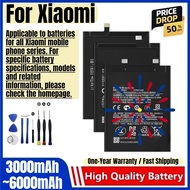 Battery for Xiaomi Redmi K20/K20 Pro/K30/K30 Pro/K40 Pro/K40Gaming/K50/K50Pro/K50Ultra/K60/K60Pro/K6