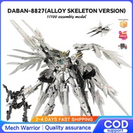 Daban toy 8827 Alloy skeleton version toy Snow White Flying Wing fix Style 1/100 Assembly Model toys