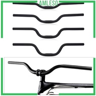 [Amleso] Bicycle R Handlebar - Great for Mountain, Road, And Hybrid Bikes - Fits 25.4mm Stems 22.2mm